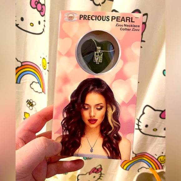 Precious Pearl Love Necklace - Picture 1 of 4